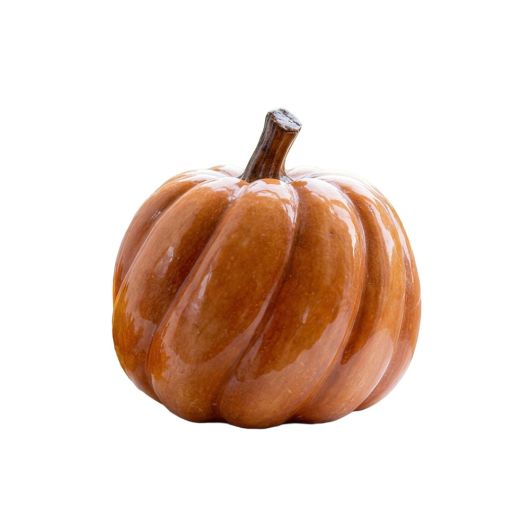 Fern & Fable Large Gloss Pumpkin Decoration