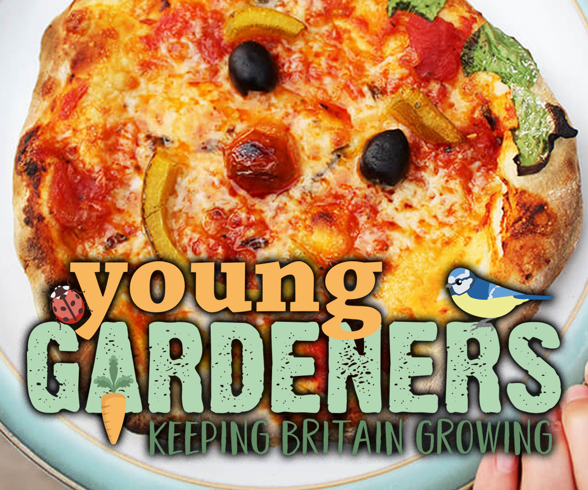 young gardeners PIZZA FACES