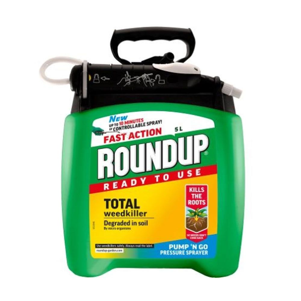 Roundup fast action pump 'n' go weed killer