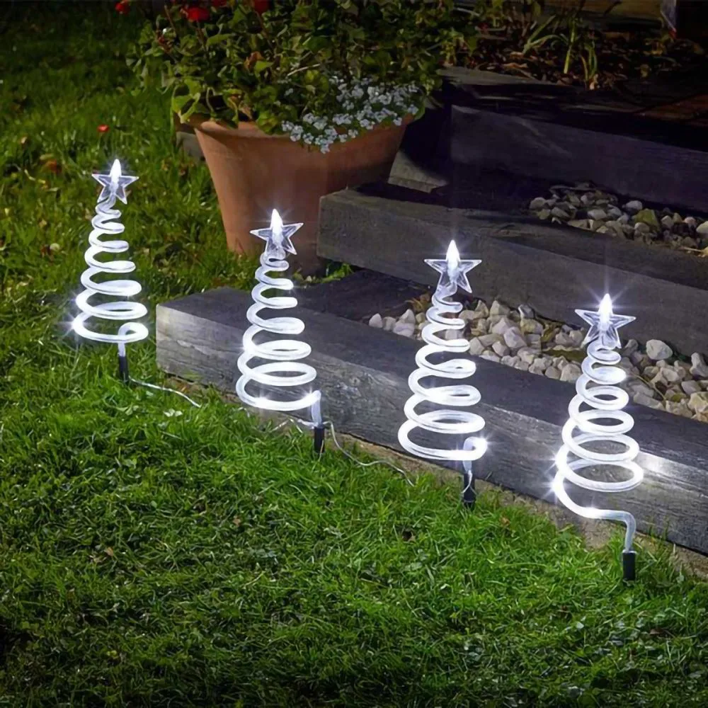 TreeSpiral Stake Lights- White